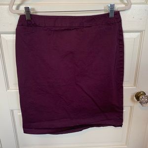 Purple pencil skirt Free with Bundle
